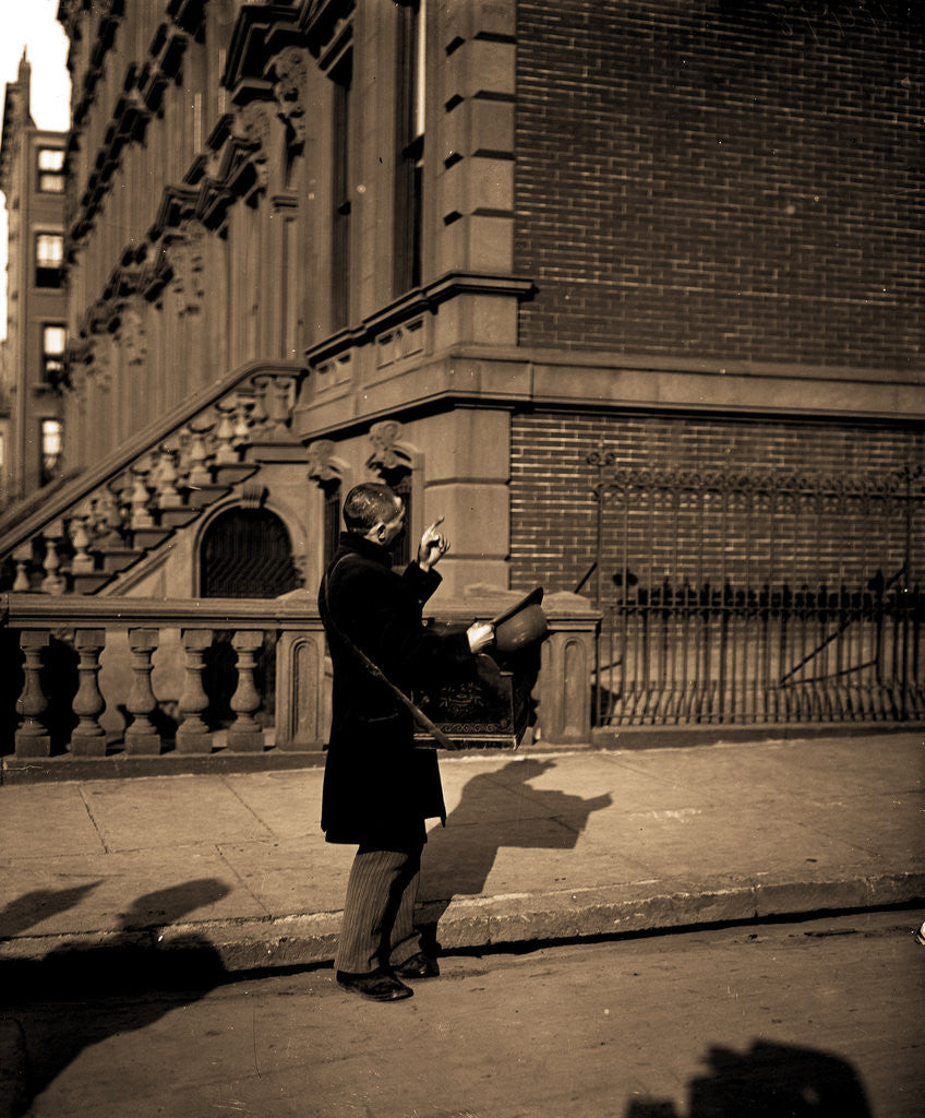 Detail of Little music in New York, A by Anonymous