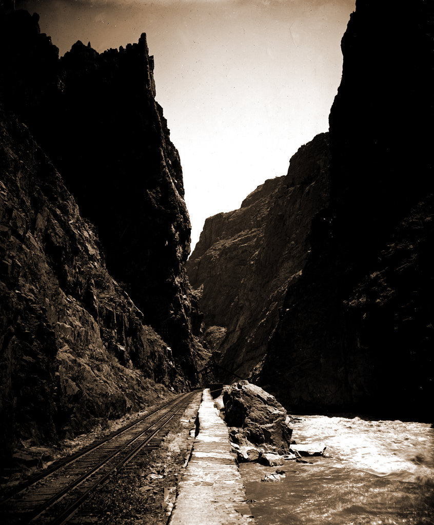 Detail of The Royal Gorge, Colo by Anonymous