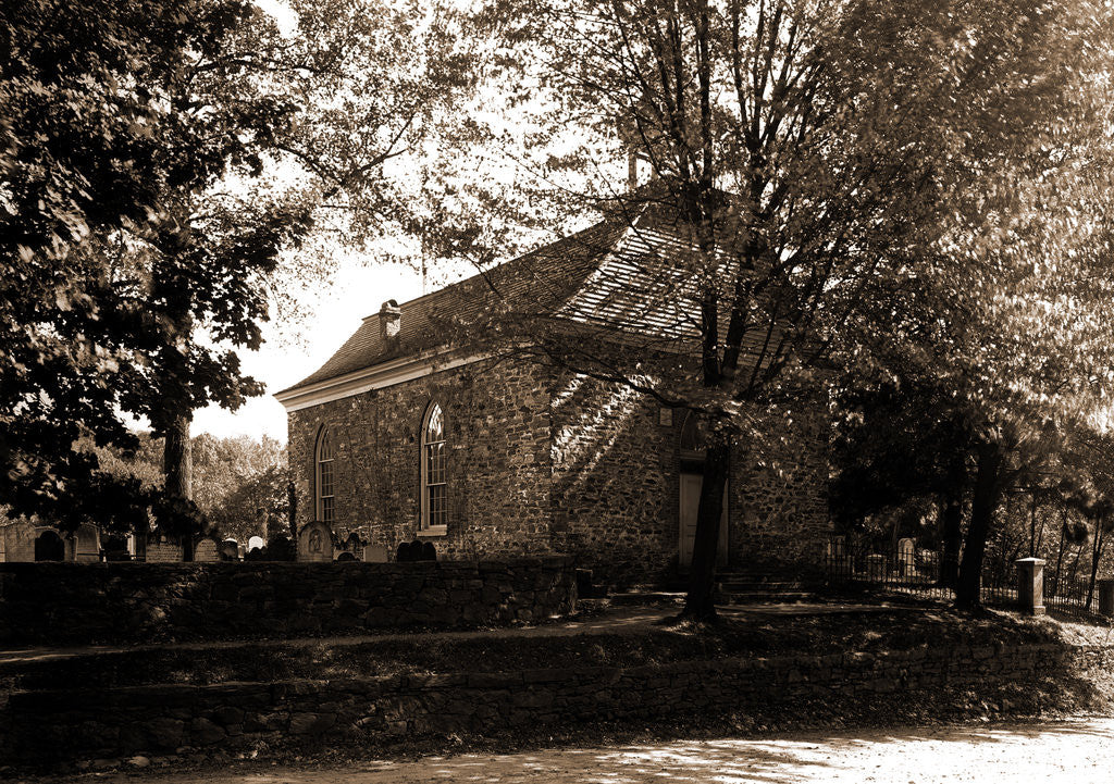 Detail of Old Dutch Church in Sleepy Hollow, Tarrytown by Anonymous