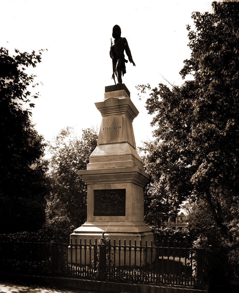 Detail of Andre Monument, Tarrytown by Anonymous