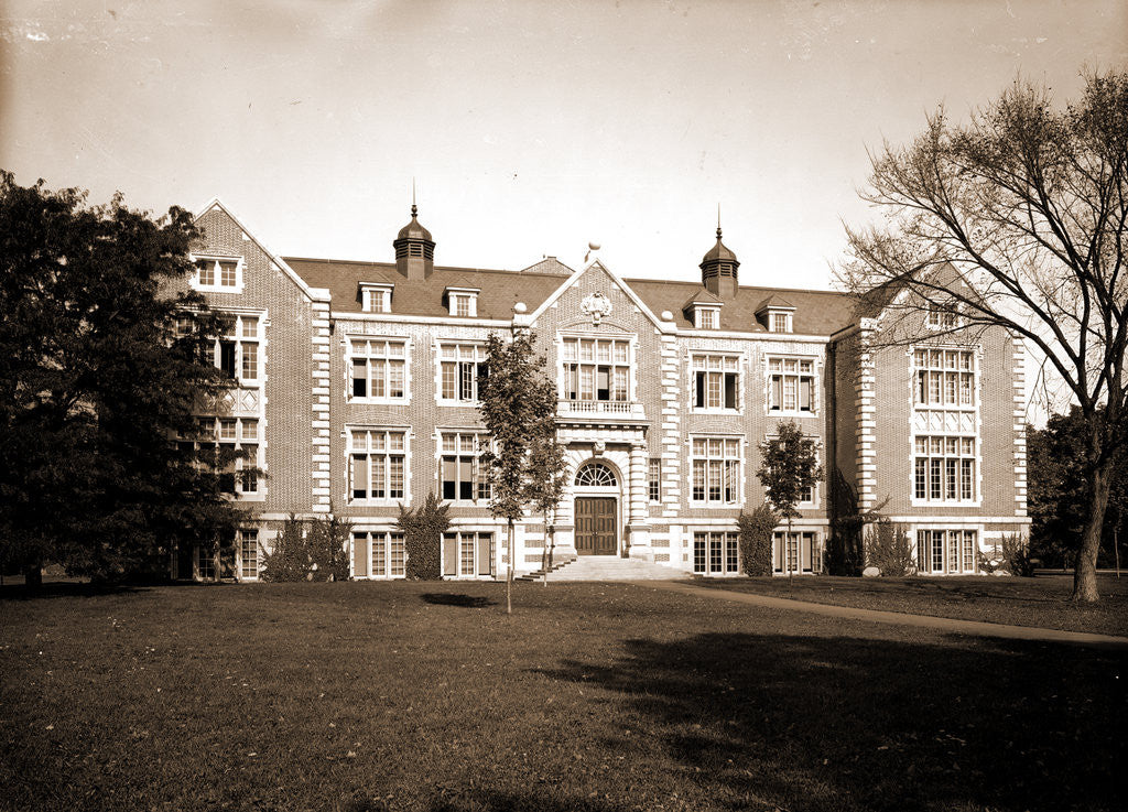 Detail of Rockefeller Hall, Vassar College by Anonymous
