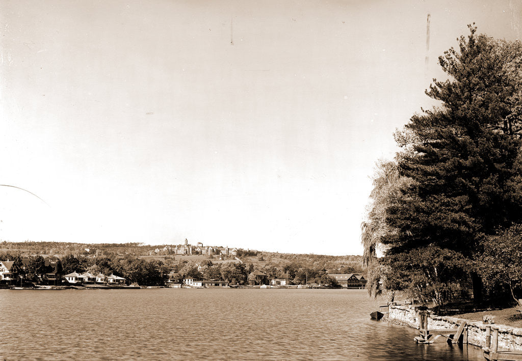 Detail of Lake Quinsigamond, Worcester by Anonymous
