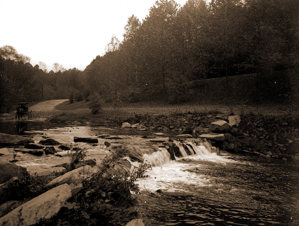 Detail of Rock Creek, Zoo park National Zoological Park by Anonymous
