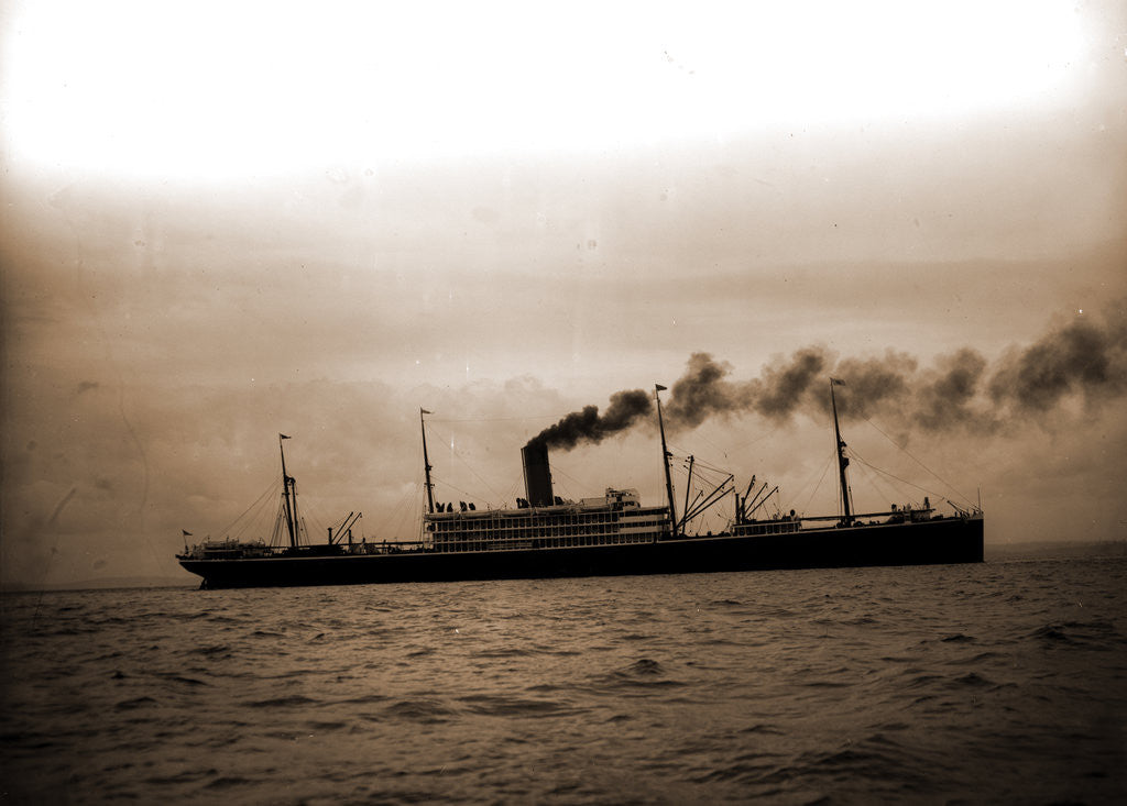 Detail of S.S. Dakota, broadside by Anonymous