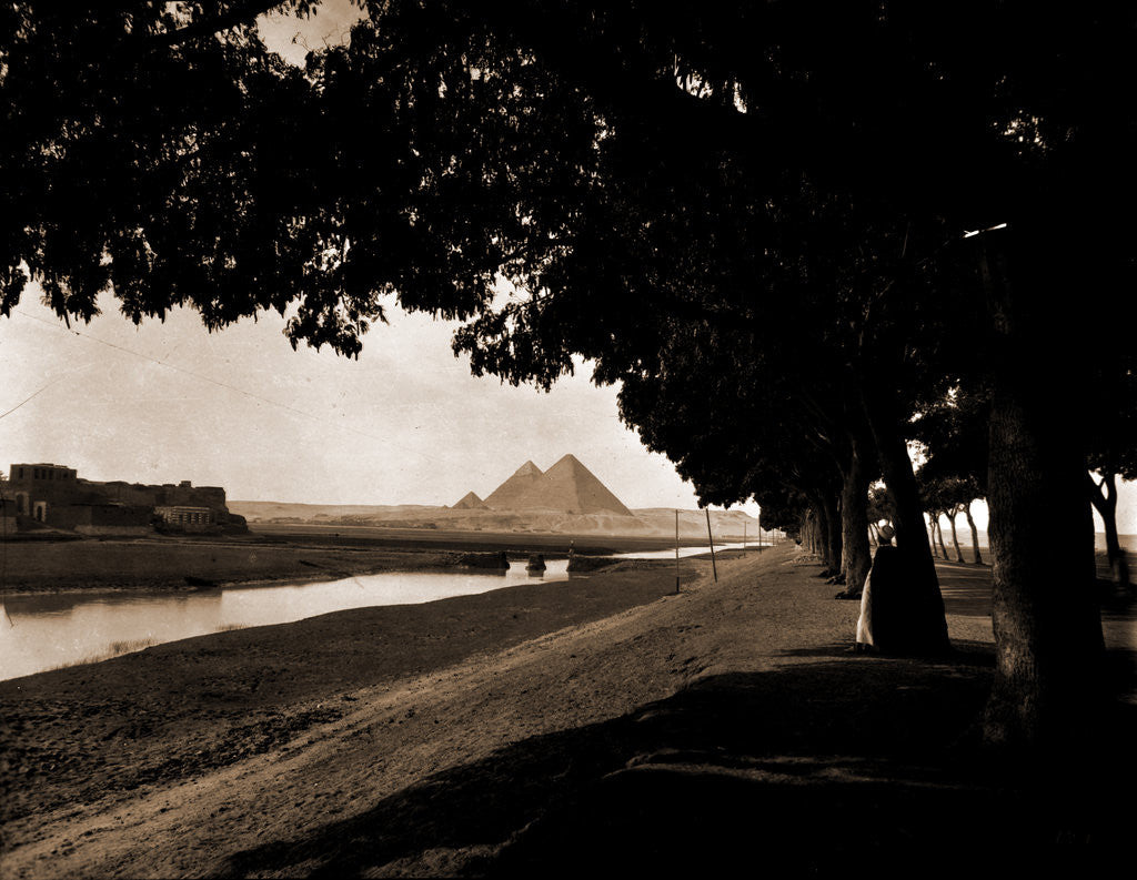 Detail of Pyramids, Canals by Anonymous