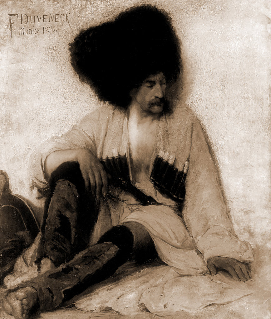 Detail of Study, 1900 by Frank Duveneck