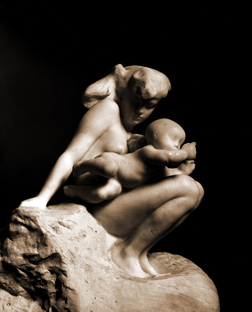 Detail of The flight of love by Anonymous