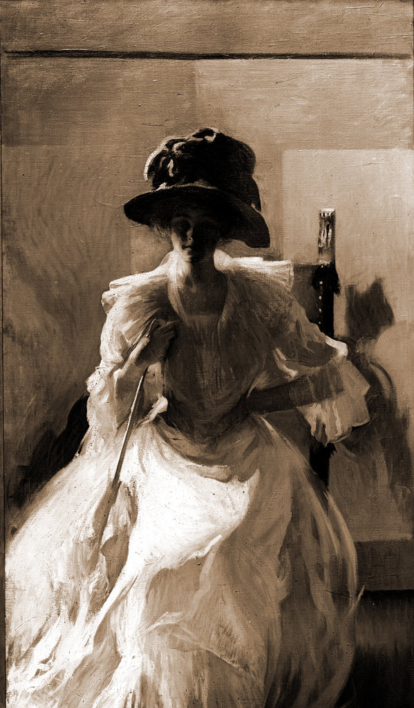 Detail of Sady by Edmund Charles Tarbell