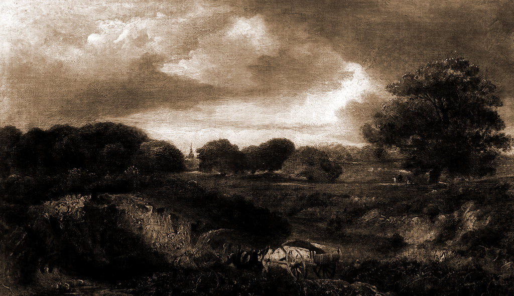 Detail of Sandpits at Hampstead, London by Anonymous