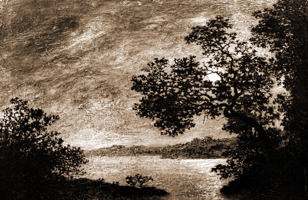Detail of Landscape by Ralph Albert Blakelock