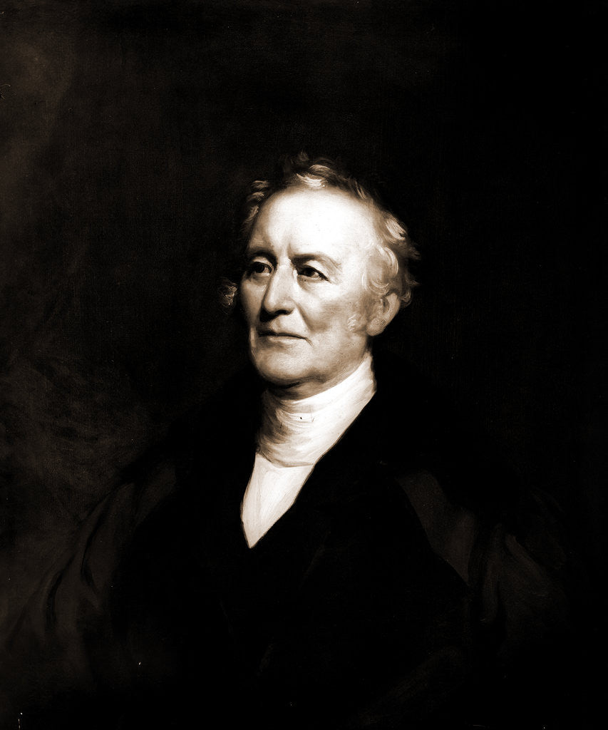 Detail of Col. John Trumbull, half-length portrait by John Trumbull