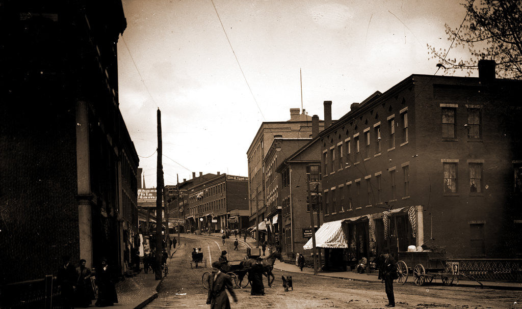 Detail of Main St by Anonymous