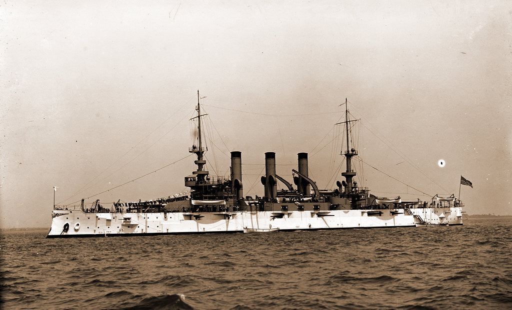 Detail of U.S.S. Minnesota by Anonymous