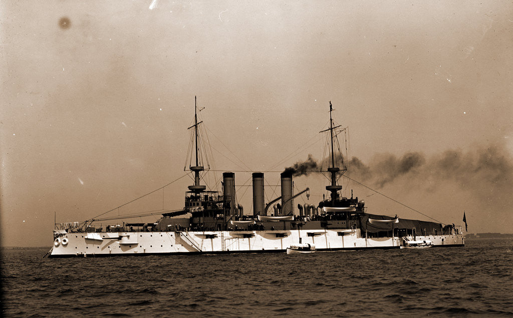 Detail of U.S.S. Ohio by Anonymous