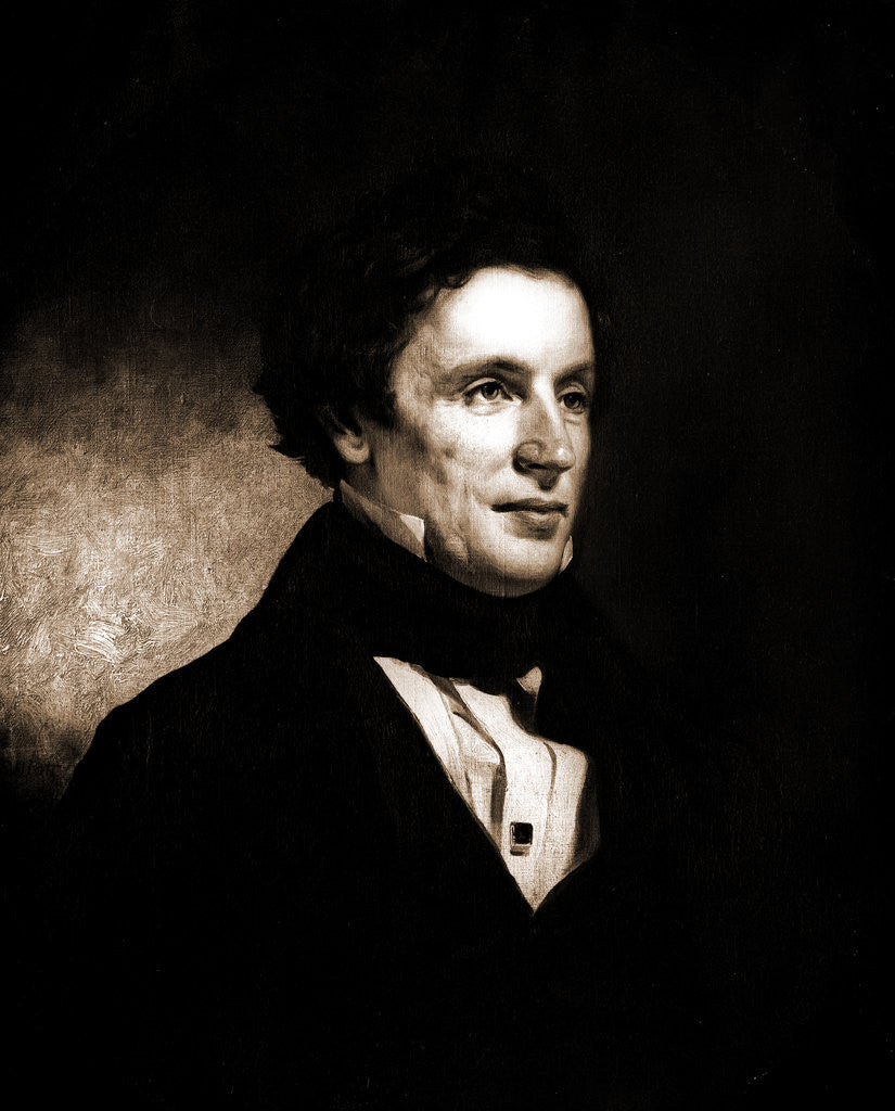 Detail of James McGuire by Charles Loring Elliott