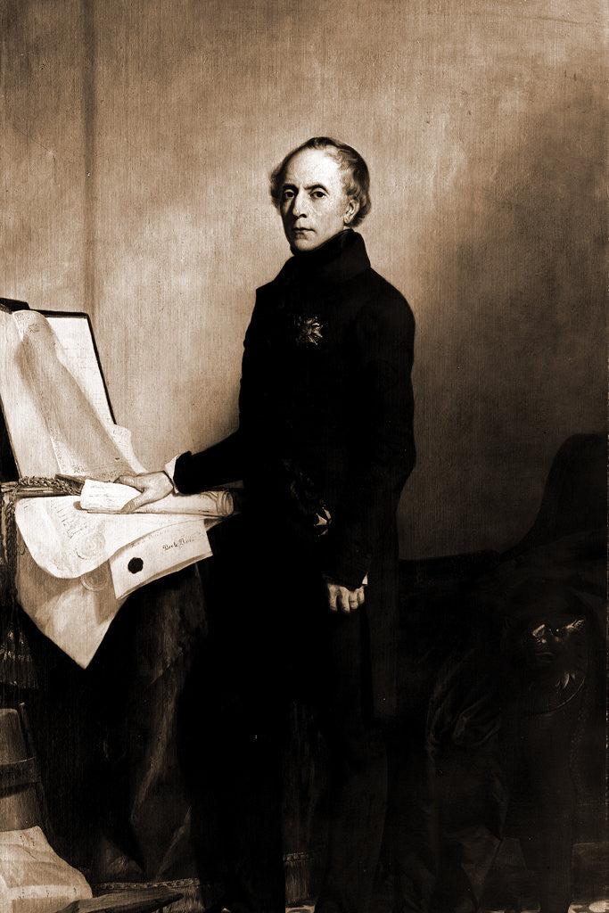 Detail of F.P.G. Guizot by George Peter Alexander Healy