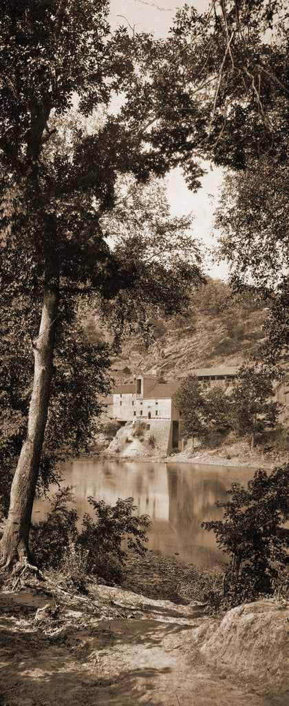 Detail of Old mill on the Potomac River, Maryland by William Henry Jackson