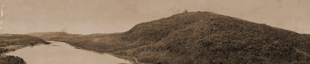 Detail of Massachusetts, Mount Tom (near Holyoke) by William Henry Jackson