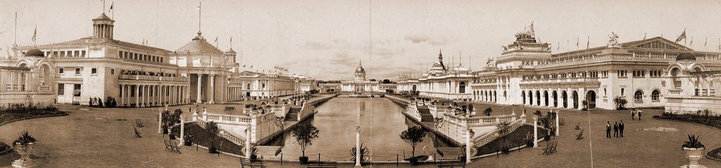Detail of Trans-Mississippi Exposition, Grand Court, Mississippi by William Henry Jackson
