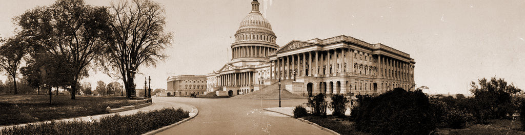 Detail of The Capitol, Washington, D.C by William Henry Jackson