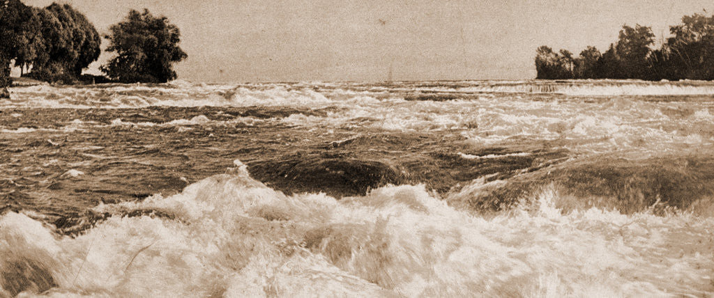 Detail of The Rapids above the Falls, Niagara by Anonymous