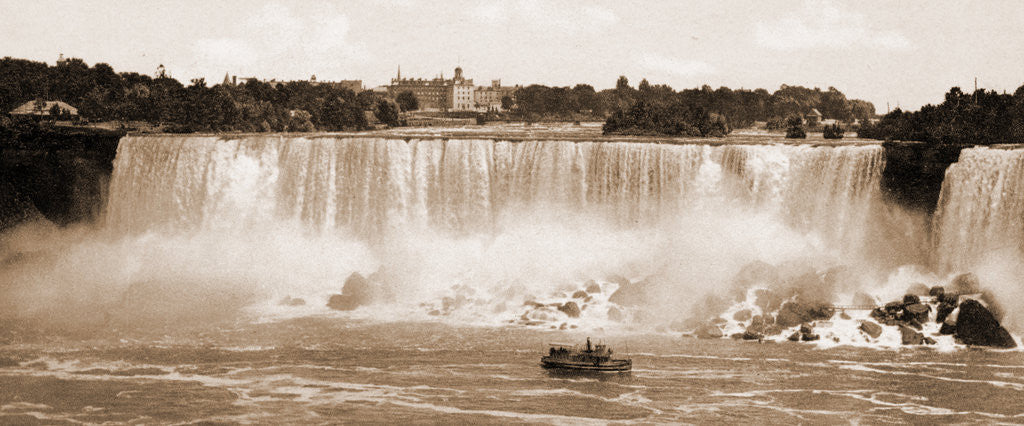 Detail of Niagara, the American Falls by Anonymous