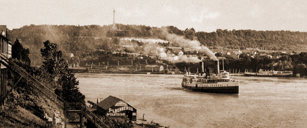 Detail of Niagara, Queenstown i.e by Anonymous