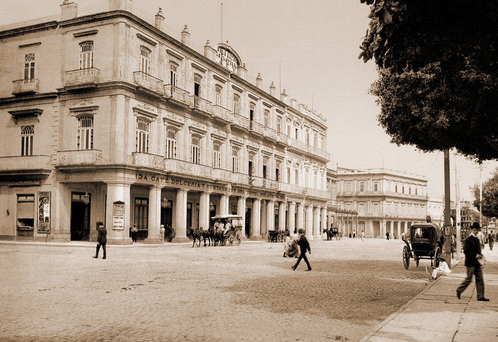 Detail of Gran Hotel Inglaterra by William Henry Jackson