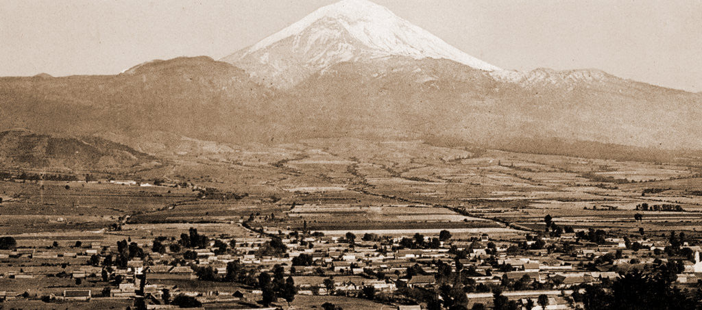 Detail of Mexico, Popocatapetl sic from Amecameca by William Henry Jackson