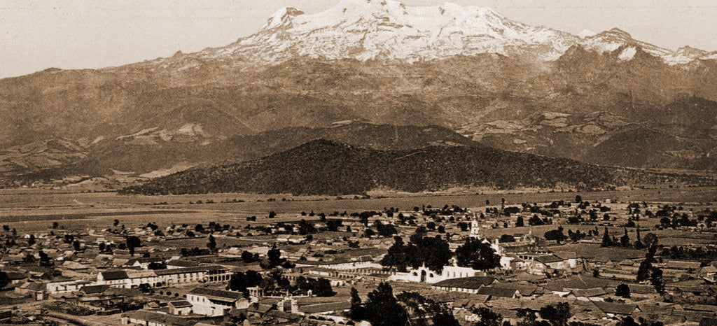 Detail of Mexico, Ixtacchihuatl from Amecameca by William Henry Jackson