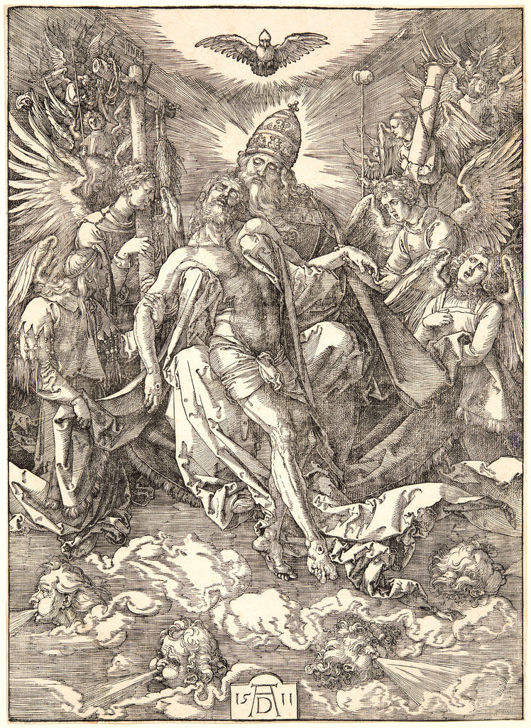 Detail of The Holy Trinity, 1511 by Albrecht Dürer