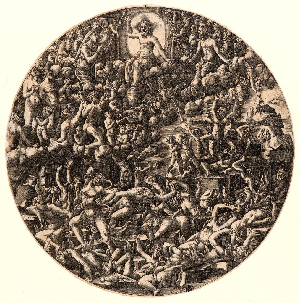 Detail of The Last Judgment, 16th century by Georges Reverdy