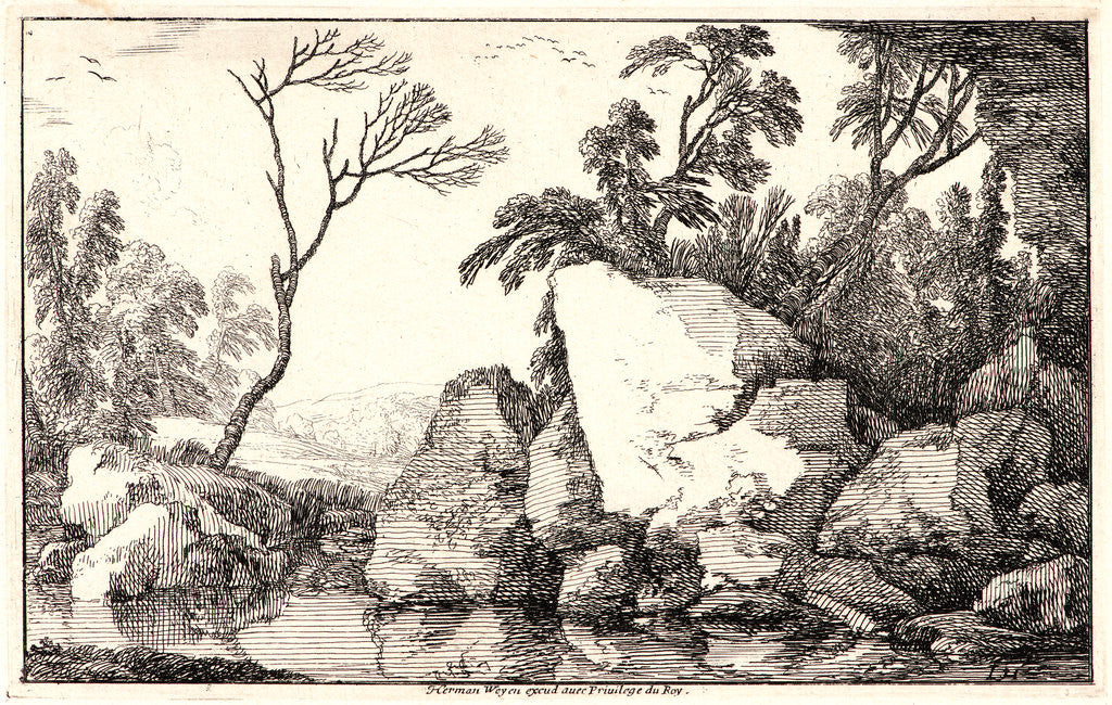 Detail of The Dead Tree (L'Arbre Mort), 1640 by Laurent de La Hyre