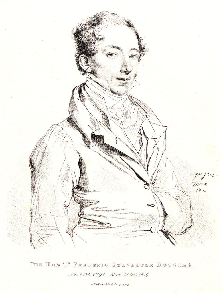 Detail of Hon. Frederick Sylvester North Douglas, ca. 1820-1840 by Anonymous