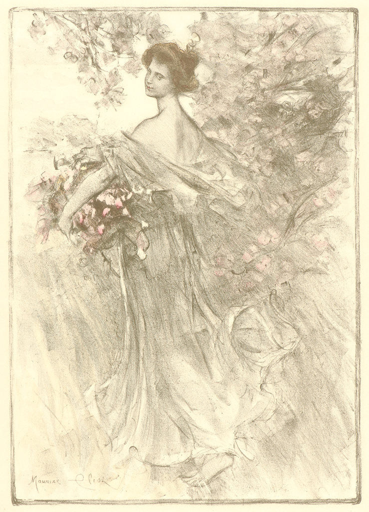 Detail of Printemps, ca. 1897 by Maurice Eliot