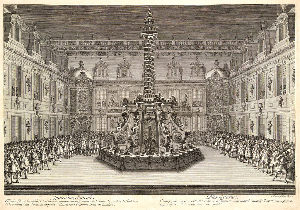 Detail of Quatrieme Journee from Divertissements donnes par le Roi, 1676 by Jean Le Pautre