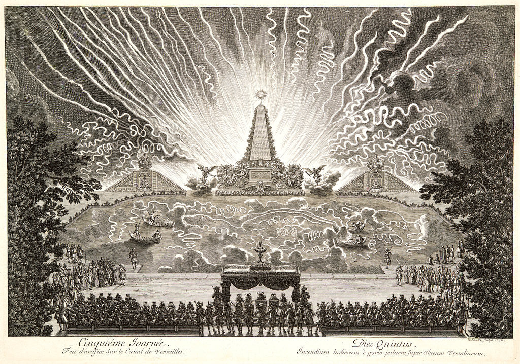 Detail of Cinquieme Journee from Divertissements donnes par le Roi, 1676 by Jean Le Pautre