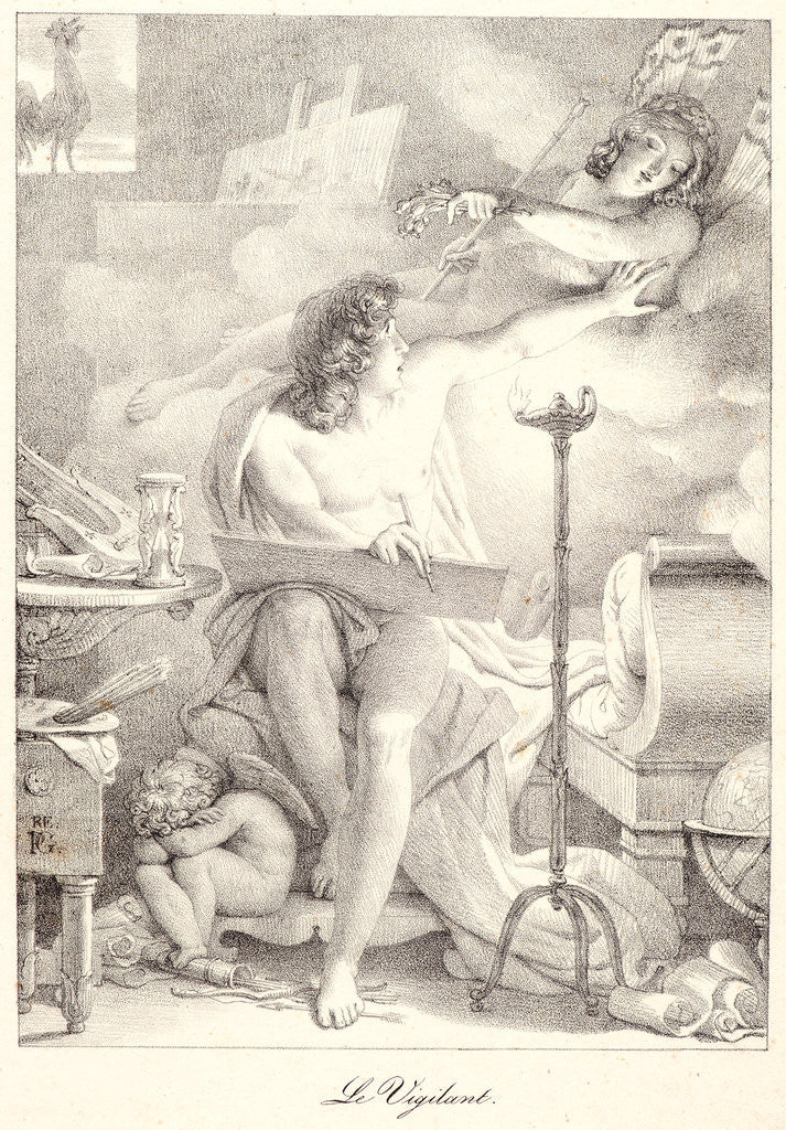 Detail of The Vigilant One (Le Vigilant), 1817-1818 by Pierre Guérin