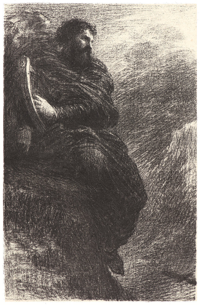 Detail of Harold en Italie: Dans les montagnes, 1884 by Henri Fantin-Latour