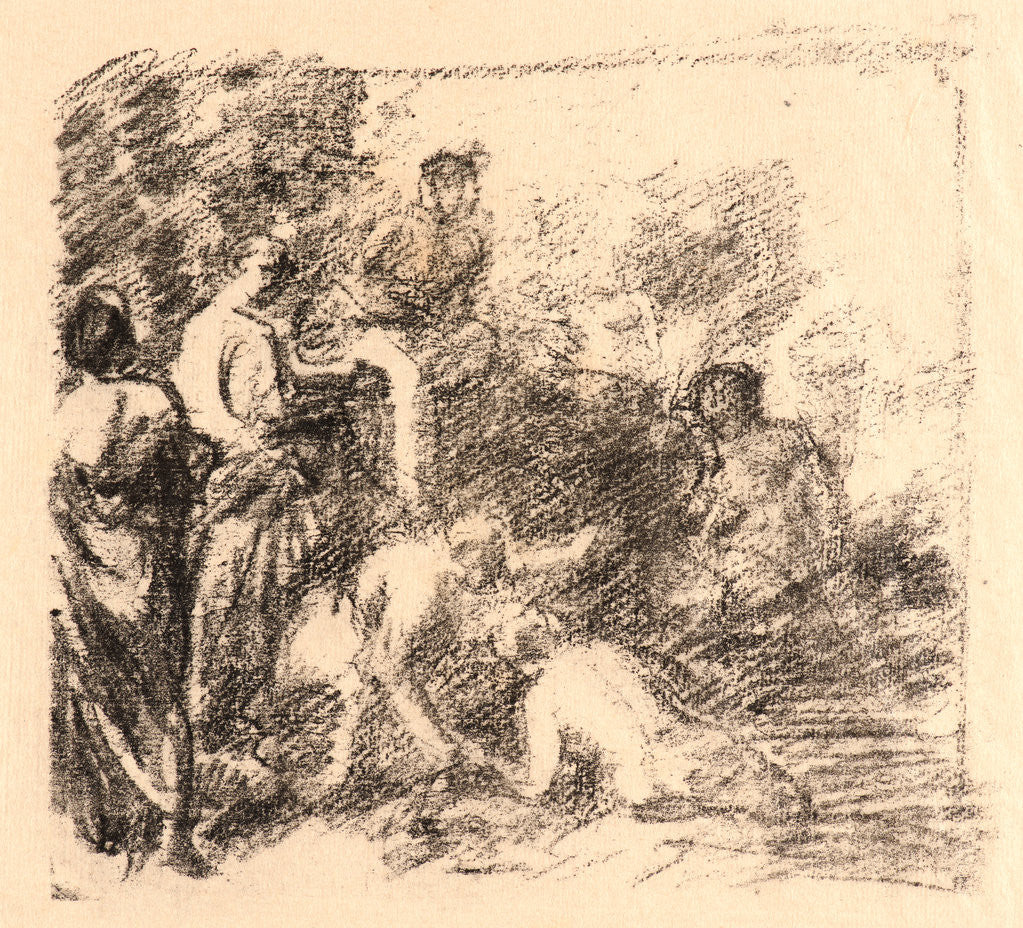 Detail of The Bathers, ca. 1900-1904 by Henri Fantin-Latour