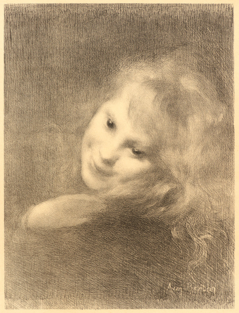 Detail of Rieuse, ca. 1897 by Armand Berton