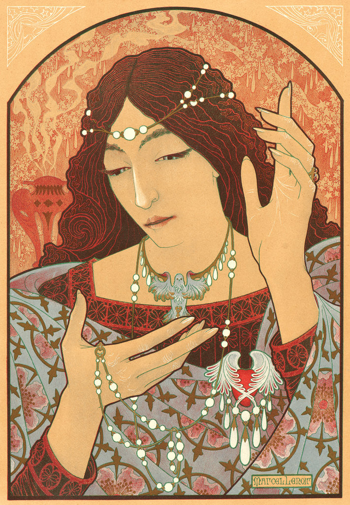 Detail of Invocation, ca. 1897 by Marcel Lenoir