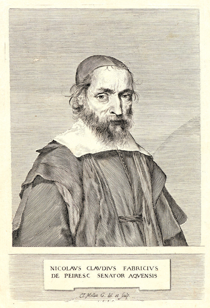 Detail of Nicolas Fabri de Peirese, 1637 by Claude Mellan