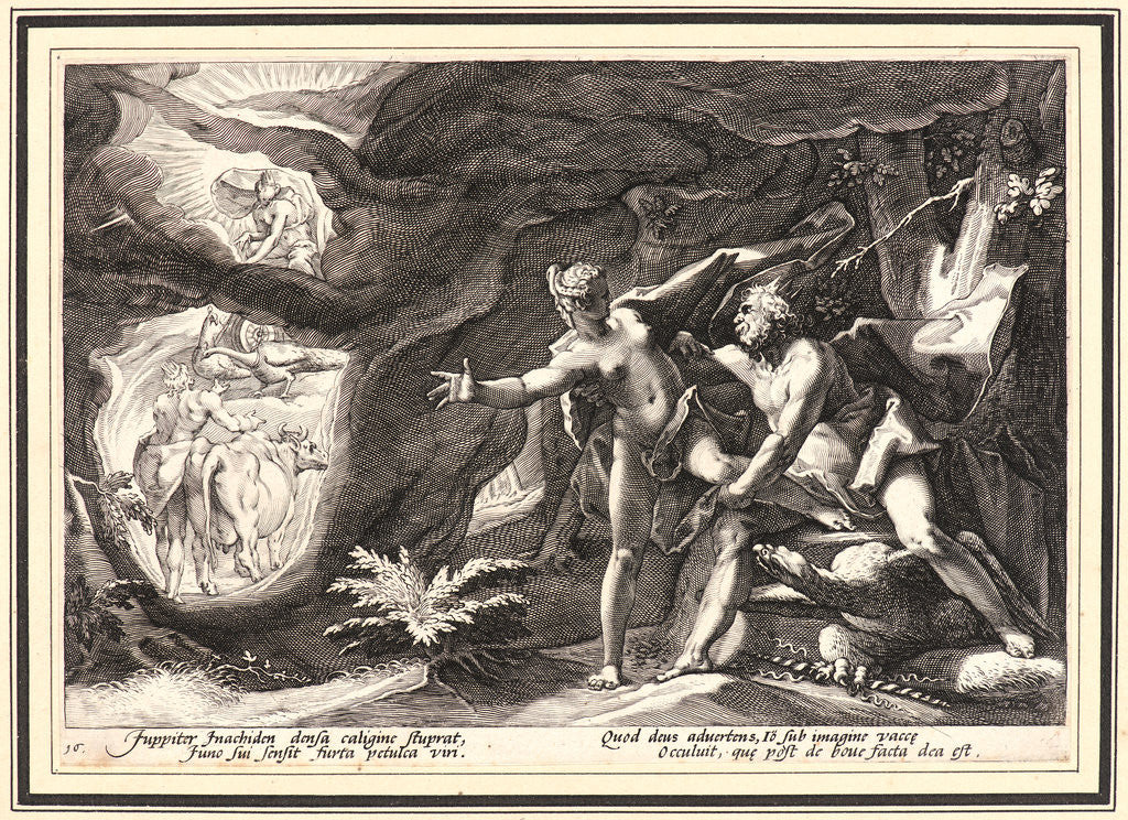 Detail of Jupiter and Io, ca. 1589 by Anonymous