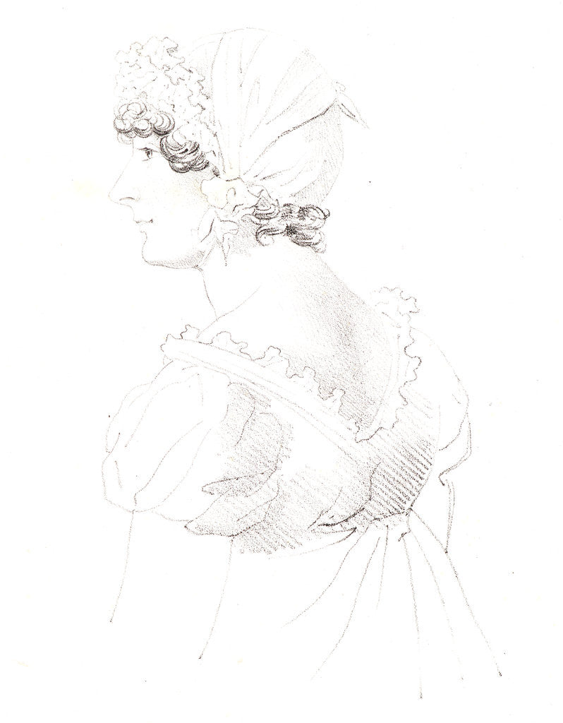 Detail of Untitled, 1810- 1820 by Charles Edouard Crepy Le Prince