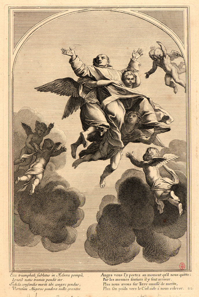 Detail of The Life of Saint Bruno, or The Founding of the Carthusian Order, Plate 22, 17th-18th century by Anonymous