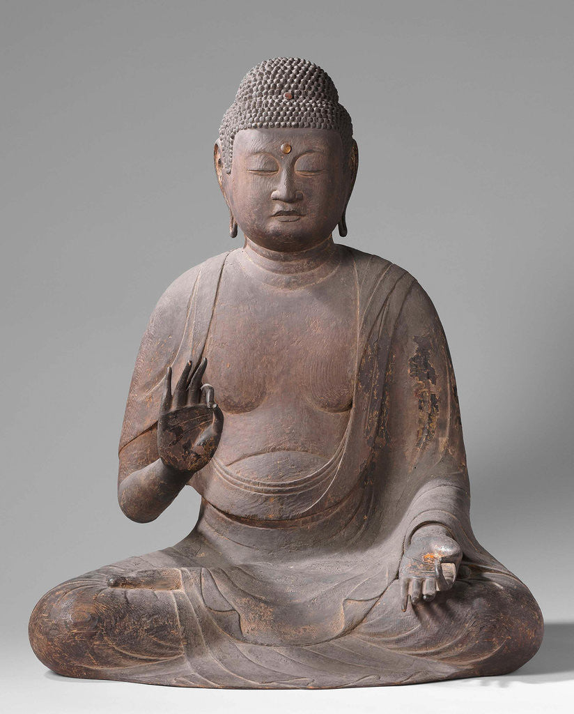 Detail of The Buddha Amida by Anonymous