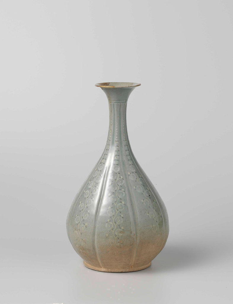 Detail of Flask by Anonymous
