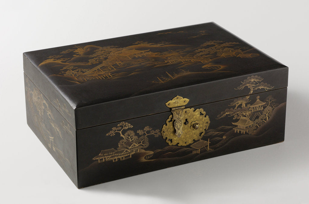 Detail of Box lacquer by Anonymous