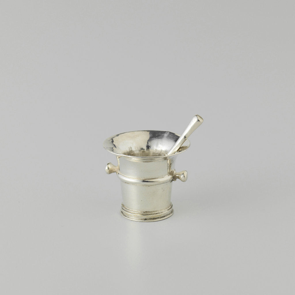 Detail of Mortar and Pestle by Frederik van Strant I